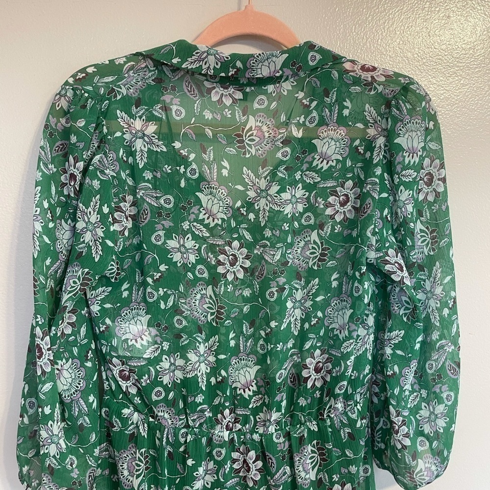 ETAM Green Floral Dress - Picture 2 of 10